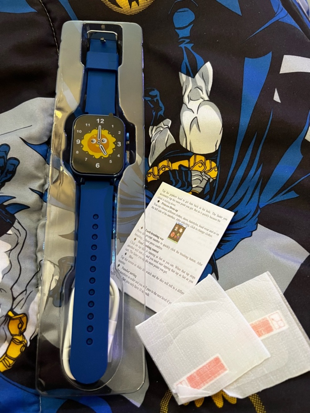 Luyiilo Kids Smartwatch Kids Smart Watch Blue Kids Watch (Ages 3+)